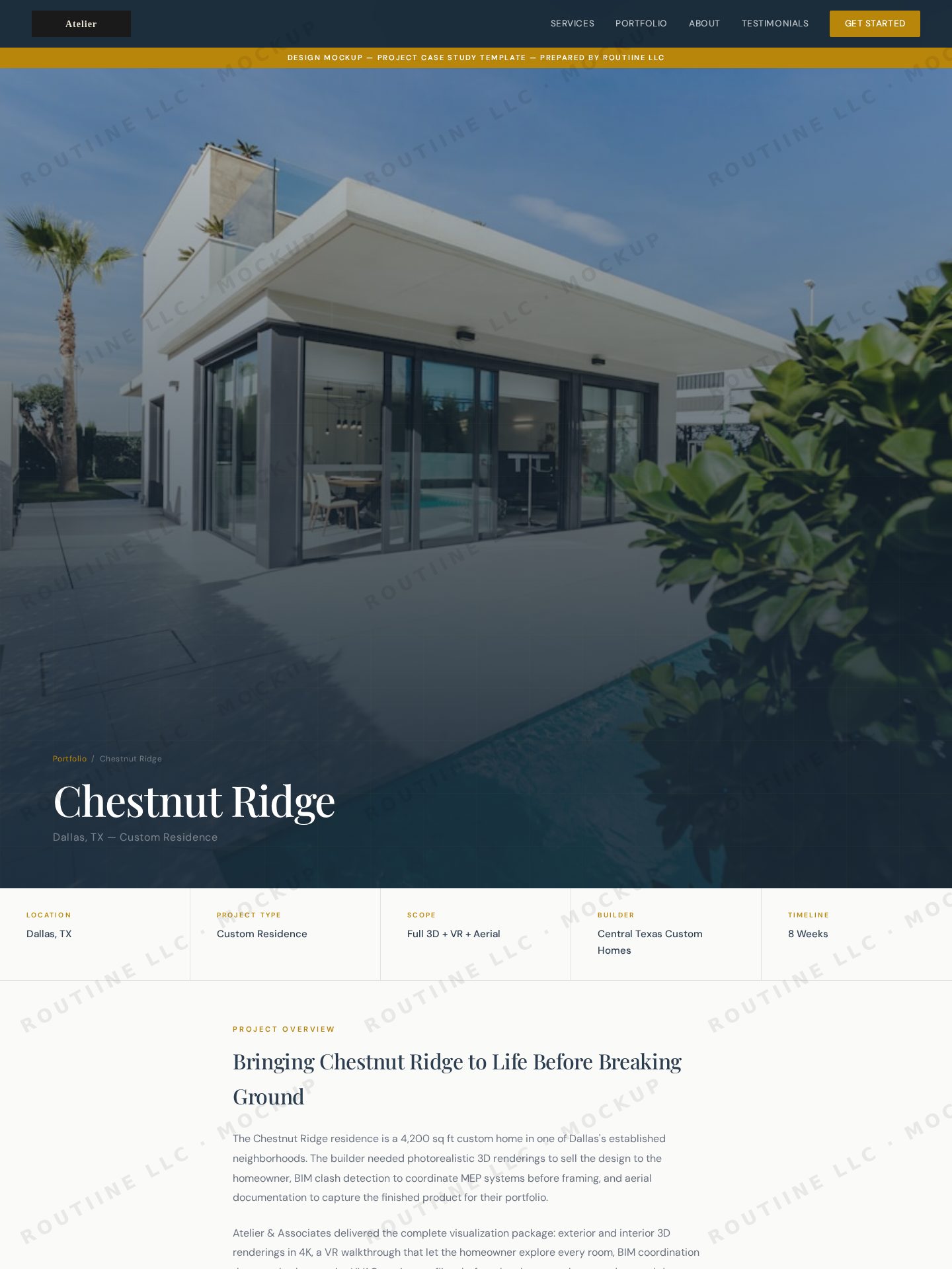 Atelier Architects — project case study